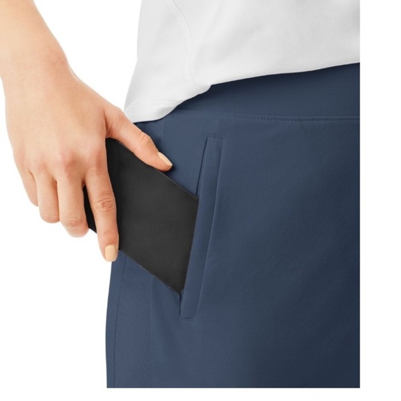 NWT Member’s Mark stretch skort Washed Indigo XXL - Picture 5 of 9